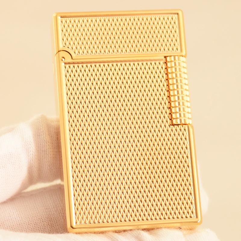 **New Good Luck Retro Flint Lighter**: Creative Side-Slip Ignition with Old-Fashioned Charm