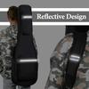 CAHAYA Guitar Case, Lightweight, Soft, 12mm Sponge Cover, Large Capacity, 6 Pockets, Shoulder Strap, Handbag, Easy To Carry, Reflective Stripes