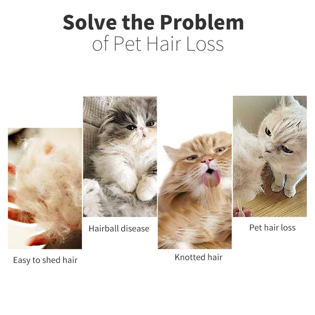 Pet Grooming Brush Cat Dog Brush Pet Massage Comb Slicker Clean Loose Fur Dirt for Pet Grooming Grey Pet Grooming Brush Cat Dog Brush Pet Massage Comb Slicker Clean Loose Fur Dirt for Pet Grooming Grey