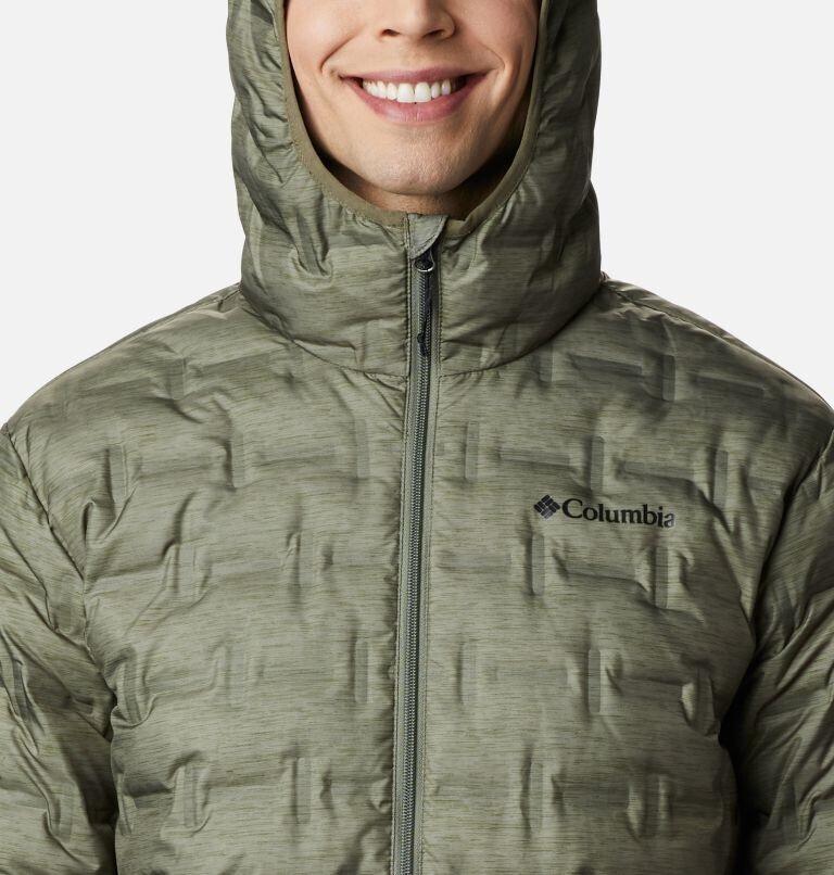Куртка Columbia Delta Ridge Down Hooded Jacket stone green/heather print