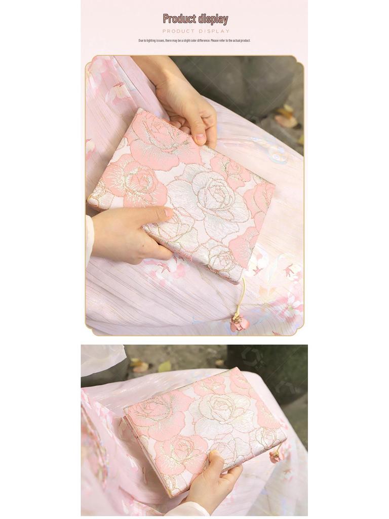 Dandelion Brocade Handmade A5 Notebook Cover