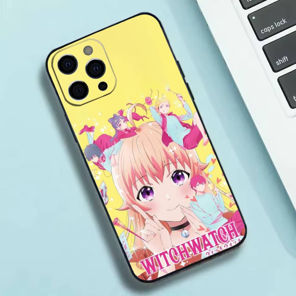 HOT Anime W-Witch Watch  Phone Case Silicone Soft For IPhone 17 16 15 14 13 12 11 X XR Plus Pro Max Plus