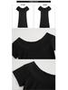 Combed Cotton One-Shoulder Summer Dress - Women's Sexy Slim Fit, Waist-Cinched, Hip-Hugging Short Style