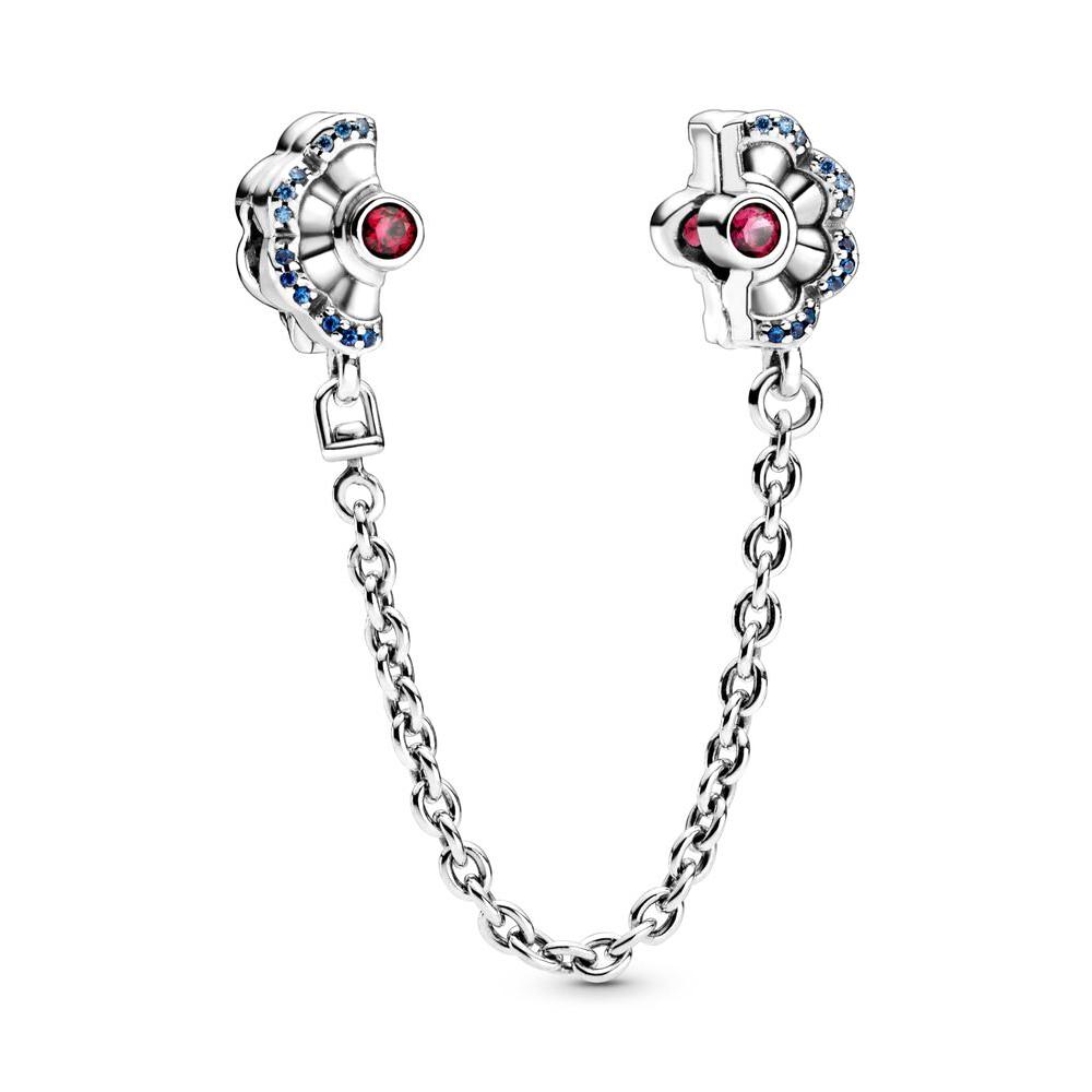 S925 Silber Charm Perlen Schlangenknochen Kette Armband Set mit Sicherheitskette Modemarke Edlen Schmuck Geschenk