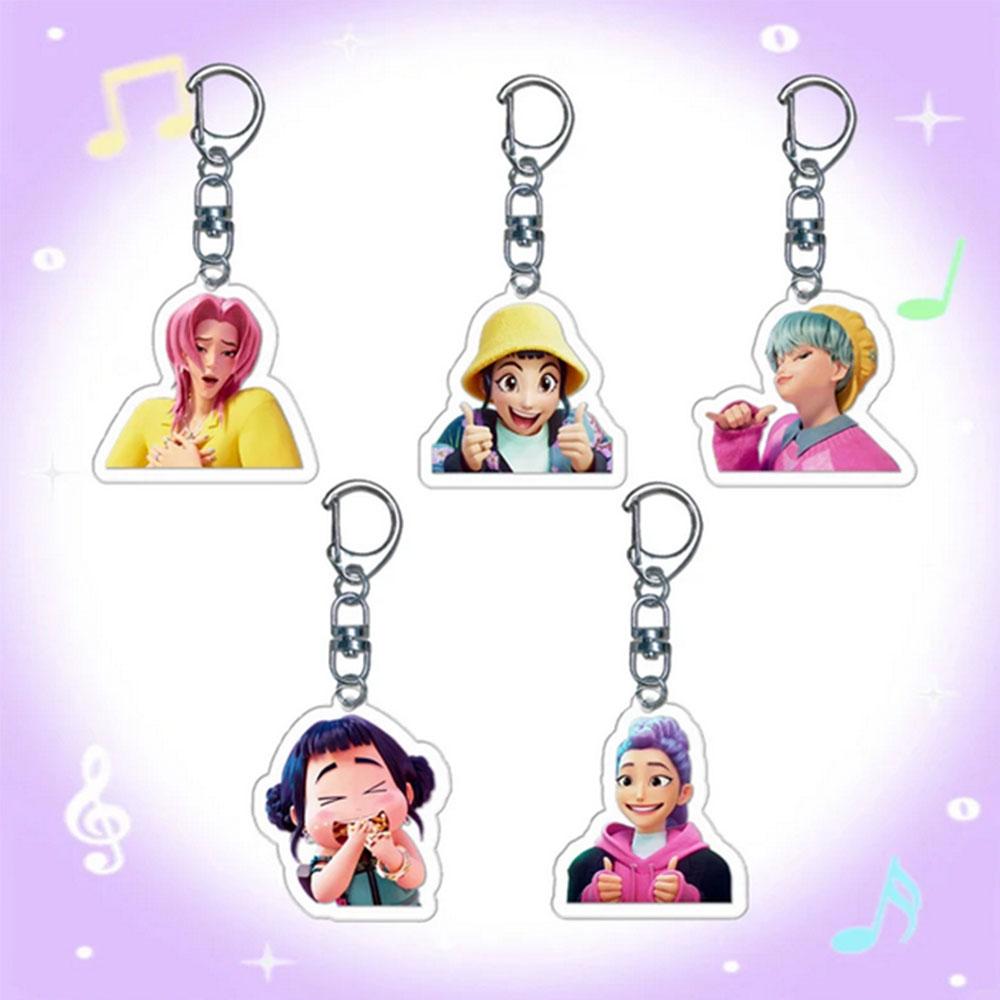 11 Piezas Llaveros de Anime Cazadores de Demonios Para Fiestas Infantiles