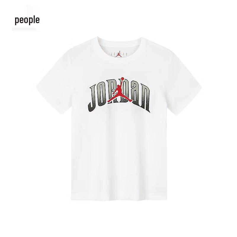 

Jordan Хлопковая футболка с коротким рукавом Nike AJ для мальчиков L