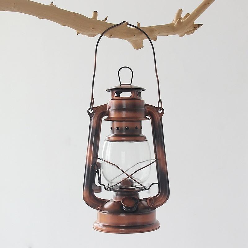 Nostalgic Old-fashioned Retro Decoration Kerosene Lamp Lantern Hotel Room Home Accessories Scene Atmosphere Decoration
