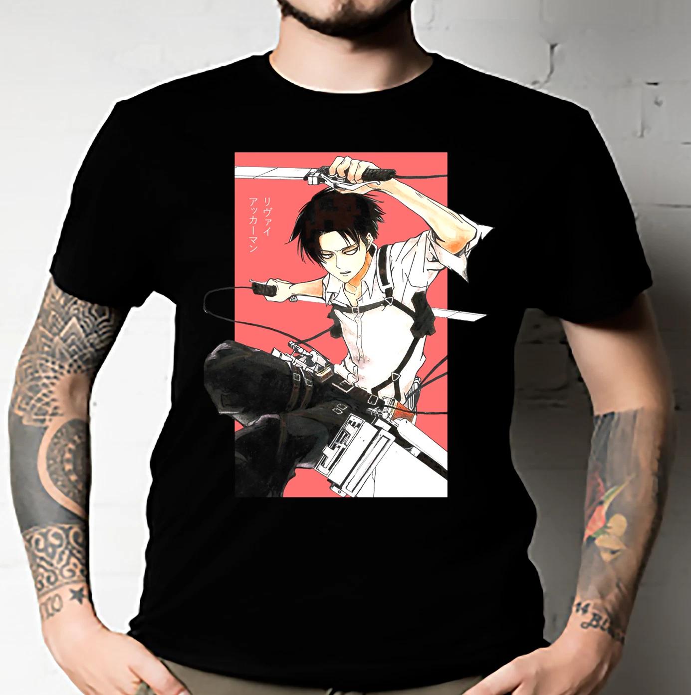 Men s and Women s T-shirts Levi Ackerman M