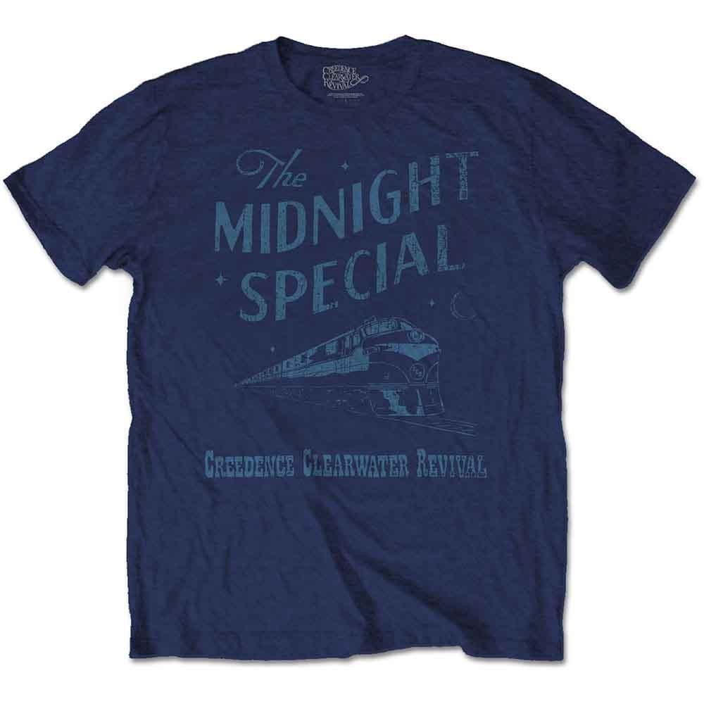 Creedence Clearwater Revival Midnight Special T- Blue New Unisex T-Shirt S