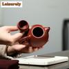 220ml High-end Yixing Purple Clay Teapots Artists Handmade Dragon Egg Pot Raw Ore Dahongpao Mud Tea Maker Kettle Zisha Tea Set
