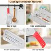2 ks Multifunkční kráječ zeleniny Dvouvrstvý kráječ zelí Strouhač Nůž Škrabka na zelí Struhadla na salát Kuchyňské potřeby