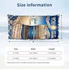 Valentine Love Theme Beach Towel Personalized Custom Name & Text Soft Quick Dry Beach Towel for Swimming Travel
