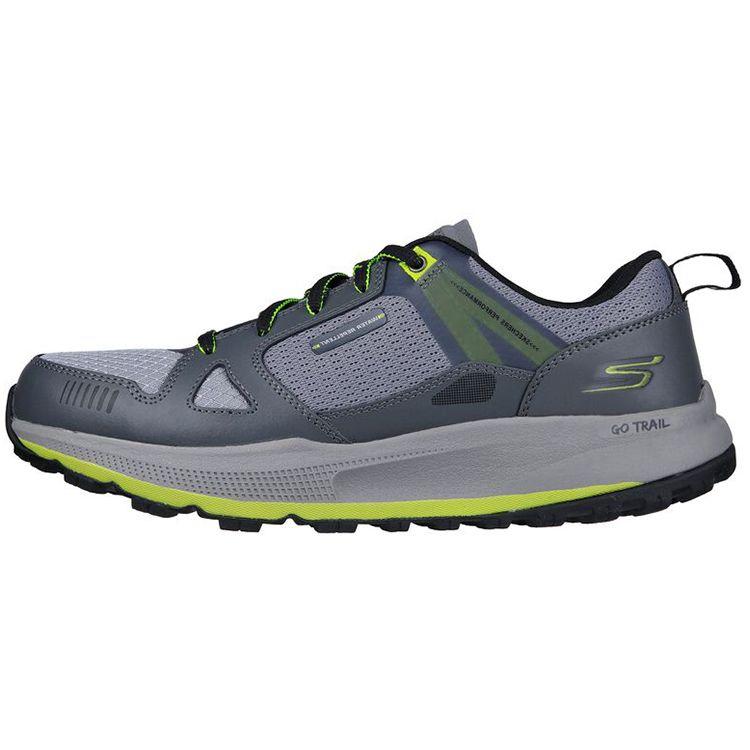 Skechers Go Run Pulse Уличные Амортизирующие Прочные Водонепроницаемые Низкие Беговые Кроссовки Мужские кроссовки Угольно-Серые 220148-CCBK 42.5