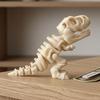 Dinosaurierskelett Figur 3D Gedruckte Dino Knochen Figuren Mini Skelett Spielzeug für Dino Sand Ausgrabung Wissenschaftliches Spielen Party Mitgebsel