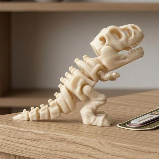 Dinosaurierskelett Figur 3D Gedruckte Dino Knochen Figuren Mini Skelett Spielzeug für Dino Sand Ausgrabung Wissenschaftliches Spielen Party Mitgebsel