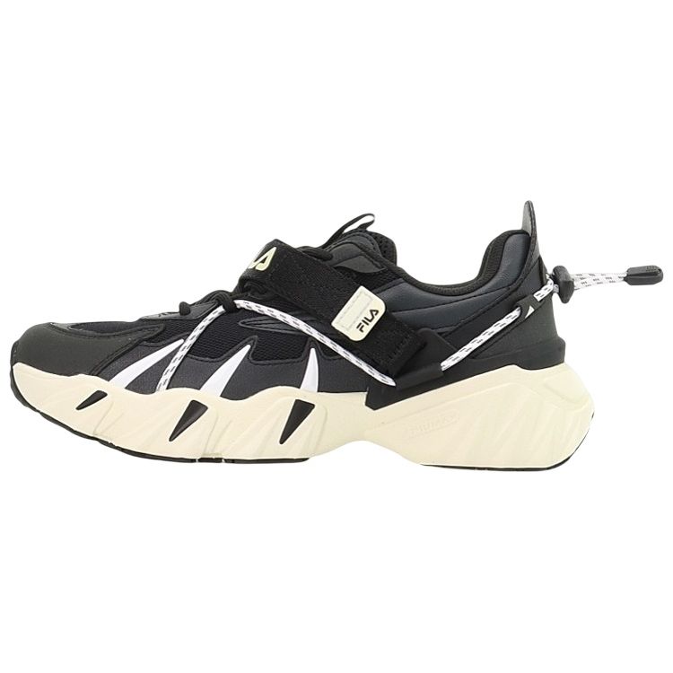 Fila Beast XT Tiger Claw Fabric Synthetic Leather Modern Sports Low-Top Lifestyle Shoes Men Sneakers Black White F12M231123FBK