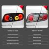 Compatible with 2003-2015 Mazda 6: Modified LED Rear Tail Lights with Daytime Running, Turn Signals, and Reverse Lights.