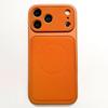 Lychee Pattern Skin Sticker & Magnetic Case for iPhone 17 Pro Max - Apple 16 Solid Leather