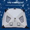 Portable Winter Ice Fishing & Camping Shelter: Thick Cotton-Padded, Windproof, Warm, and Cold Protection Tent