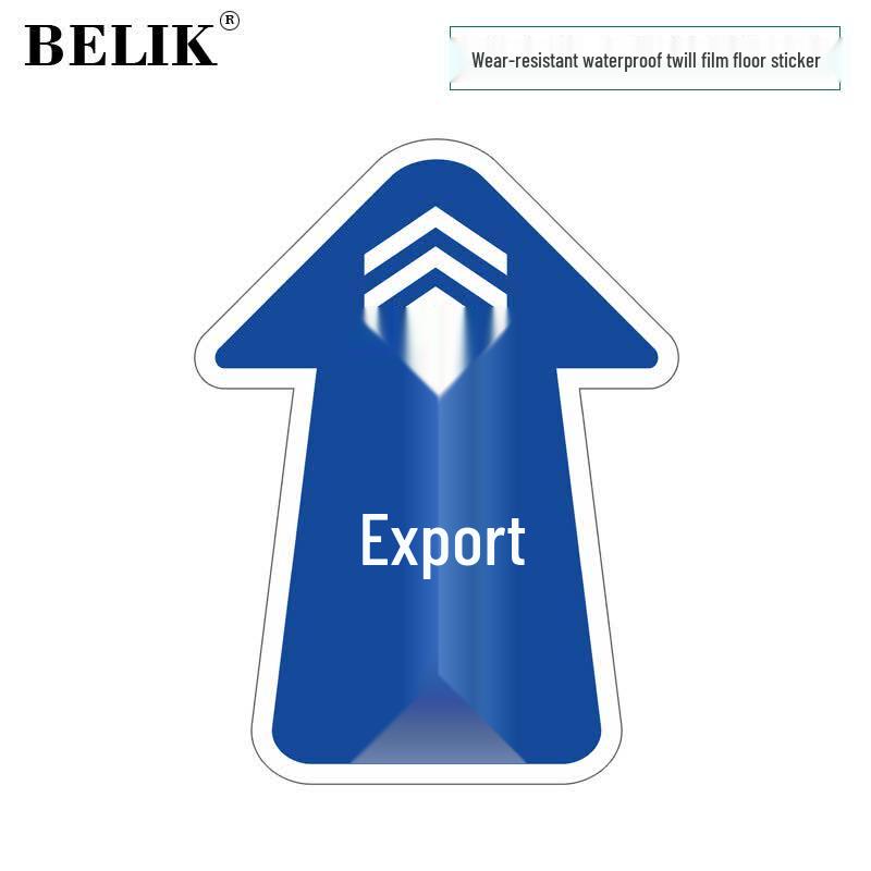 BELIK Export Arrow Floor Sticker 30x40 CM