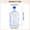 Water Jug Storage Tank Multifunction Container for Picnic Outdoor Sports Gym 5L