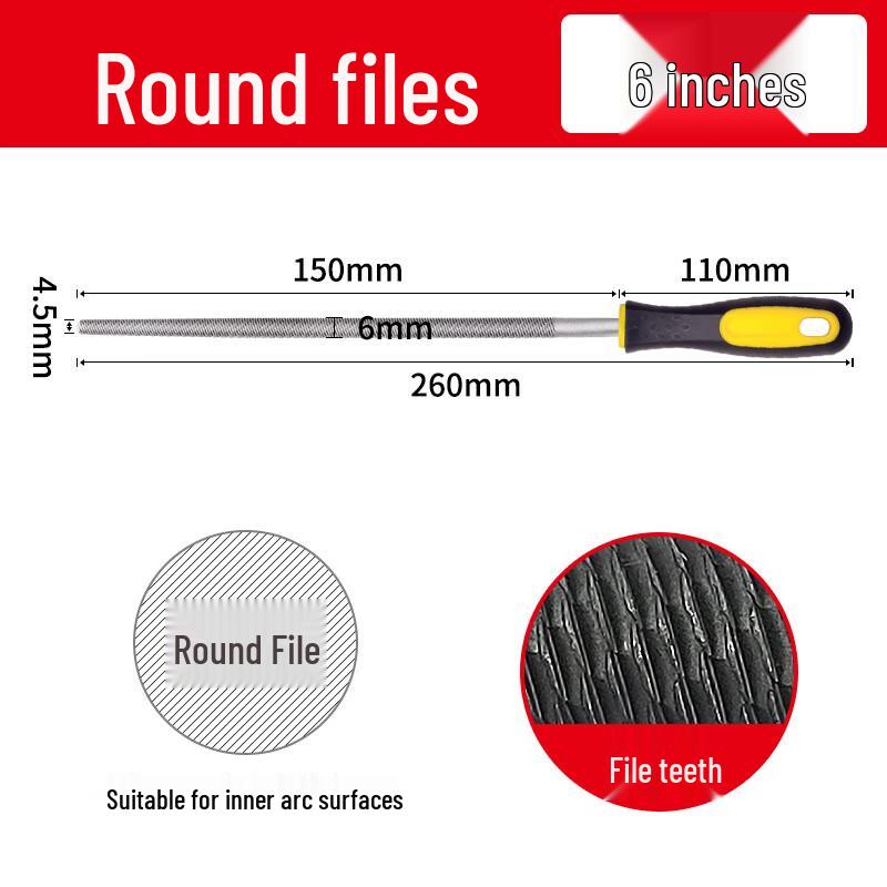 Matsuzaki Professional High-Carbon Steel Hand Files