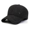 Men'S Winter Baseball Cap Windproof Warm Fleece-Lined Dad Hat  Sporty Design for Cold Weather Protection Winter Headwear Sporty