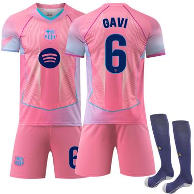 Conjunto de Uniforme de Fútbol, Camiseta de Fútbol de Manga Corta y Pantalones Cortos Kit Deportivo para Entrenamiento, Partidos y Actividades de Equipo