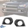 Front Fog Light Lamp Frame Trim Decor Bezel Cover for 4Runner 10-13 Carbon Fiber