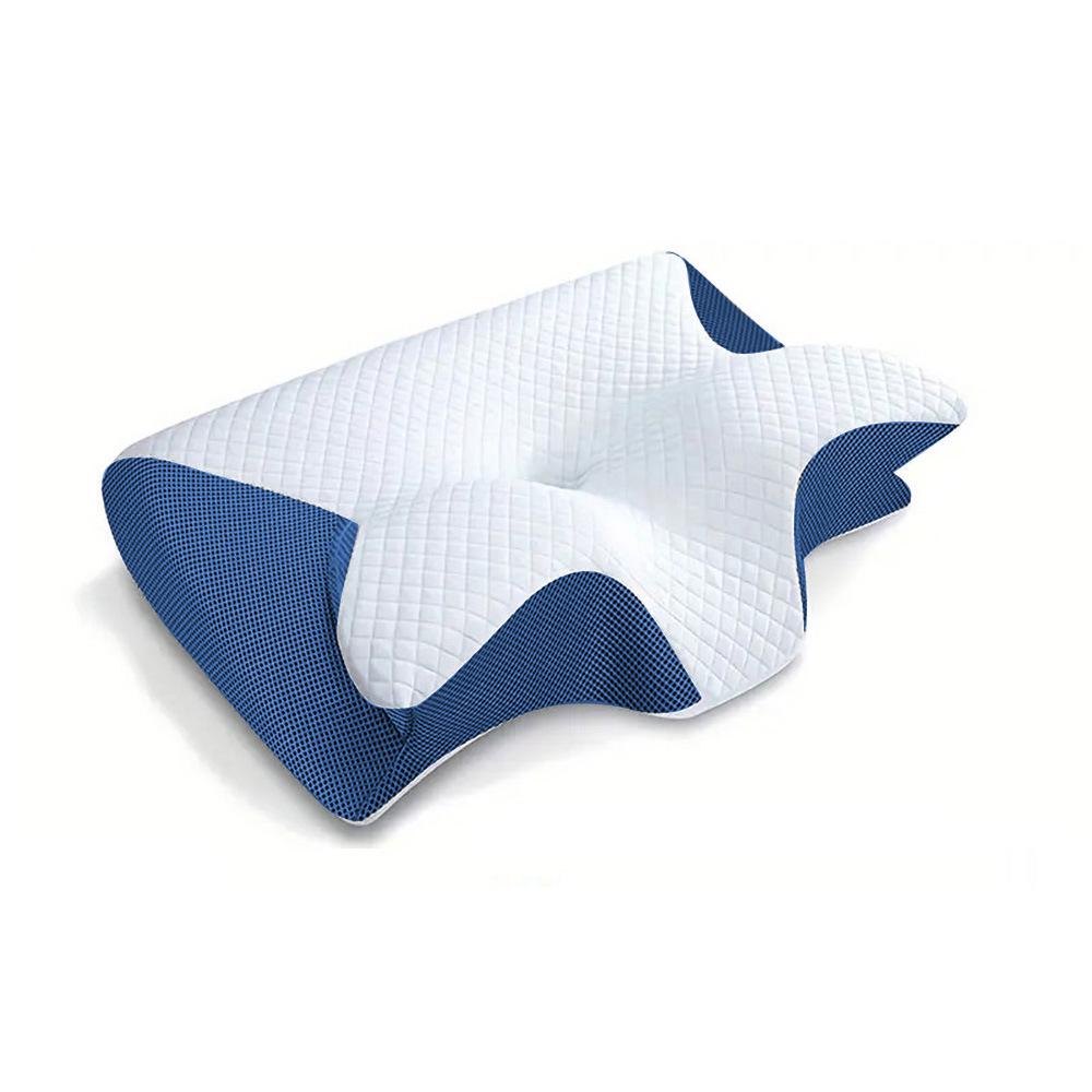 Memory Foam Cervical Pillow - Ergonomic Neck Support, Slow Rebound Butterfly Design