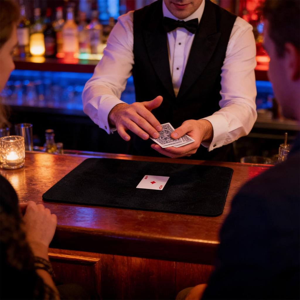 Kartenspielmatte Glatte Oberfläche Spielmatte für Magic Sammelkarten Tabletop Gaming Party Wohnheim Bar Arbeitsplatz Anfänger Enthusiasten