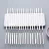 ZISIZ 304 Stainless Steel Flat BBQ Skewers 20-Pack