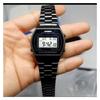 Casio Classic Retro Fashion Simple LCD Display Square Dial Sport Waterproof Quartz Movement Stainless Steel Strap Japanese and Korean Watch B640WB-1A