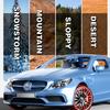 20/40pcs Universal Emergency Snow Chains for Cars, Quick Installation Anti-Skid Tire Traction for Snow & Ice, Traction Aid