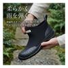 [Jollywalk] Sneaker-like Rain Boots, Short, Waterproof, Lightweight, Non-slip, Neoprene, Easy to Put On and Take Off, Unisex, Sizes 23-28cm