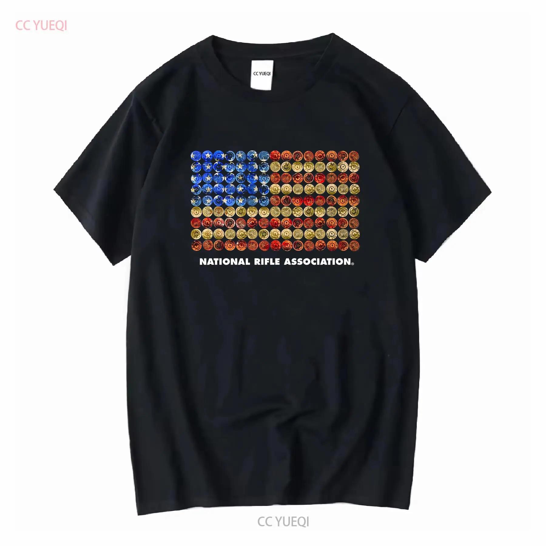 NRA American Flag Bullets Mens SHIRT Sz M 2nd Amendment Guns Firearms Hunting long or short sleeves vintage Washed Stretched S разноцветный