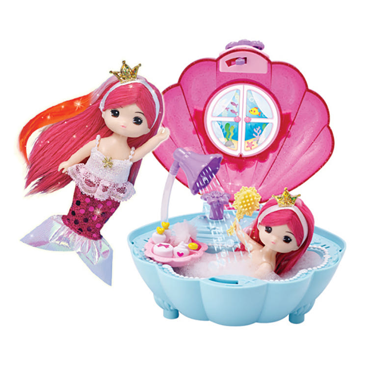 [mimi world] Little Mimi Seashell Shower Room Playset