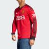 adidas Manchester United 23/24 Long Sleeve Home Jersey Team Collegiate Red Men Streetwear IP1729