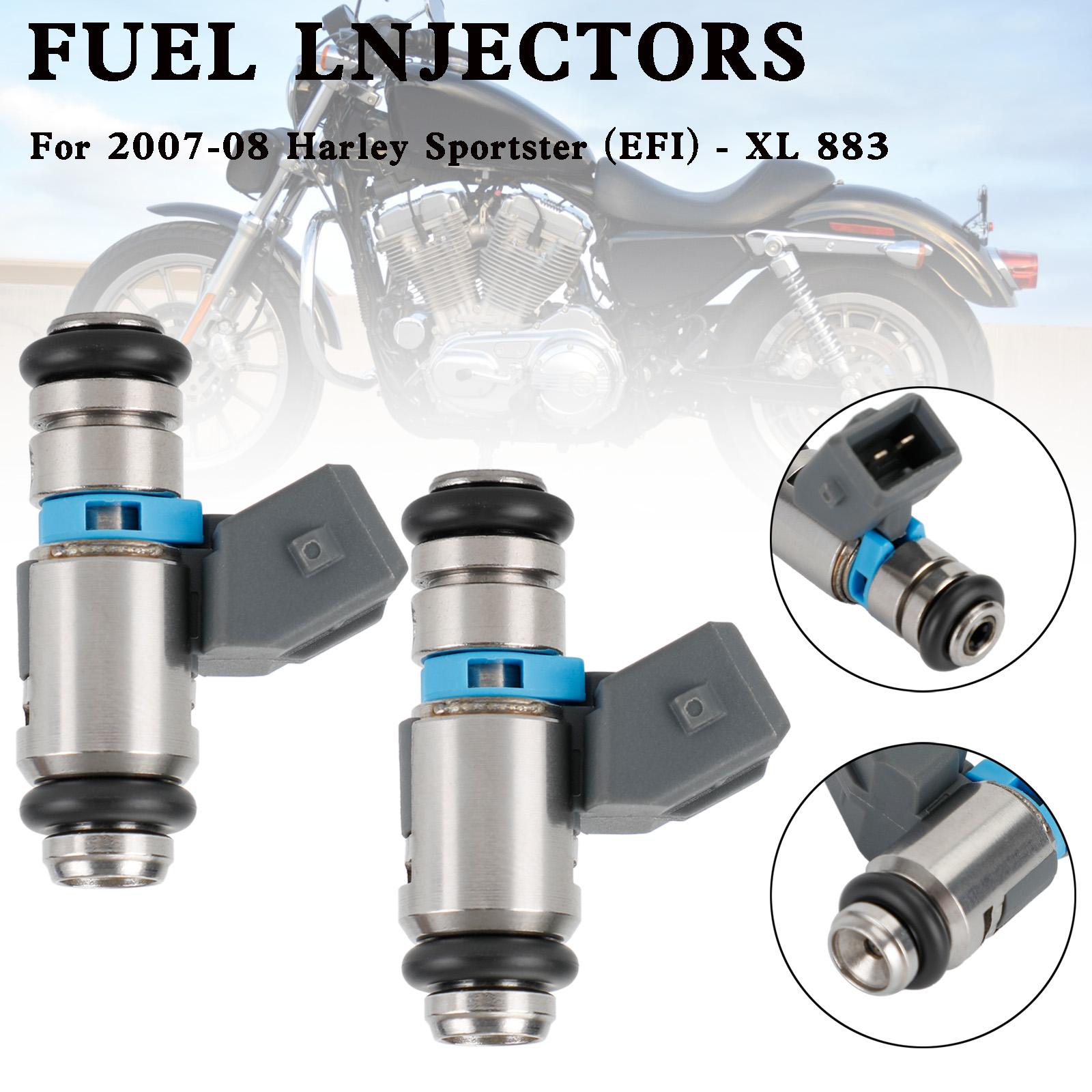 

2PCS Fuel Injectors For Sportster Custom XL IWP181 27706-07A 994635-3731