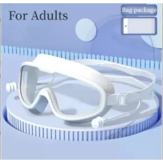 Swimming Goggles for Adults Kids Large Frame Antifog Swim Eyewear Glasses Waterproof HD Swimming Equipment Water Play Supplies