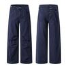 American retro trendy brand pleated design casual pants men's trend fashion loose wide-leg straight overalls