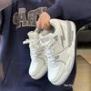 Men's 2025 Hong Kong Style Air Cushion Sneakers - Trendy Summer Sports Casual with Thick Sole for Students & Couples