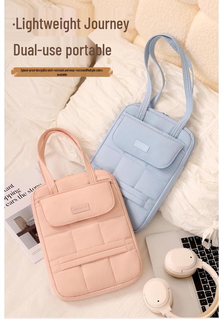 15-Inch Cross-Border Laptop Bag: Portable, Large Capacity Shoulder and Tablet Storage Bag