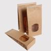 50 Bread Bags, Essential for Home Parties, Window Sealed Packaging, Kraft Nonstick Cookie Bags!