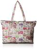 Foldable Tote Bag Bag PEANUTS Snoopy Comic Color [Siffler] Carry-on Women's PN23.