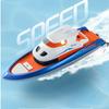 Powerful Motor RC Boat Toy Wireless Remote Controlled RC Mini Boat Tugboat Model Toy  Gift