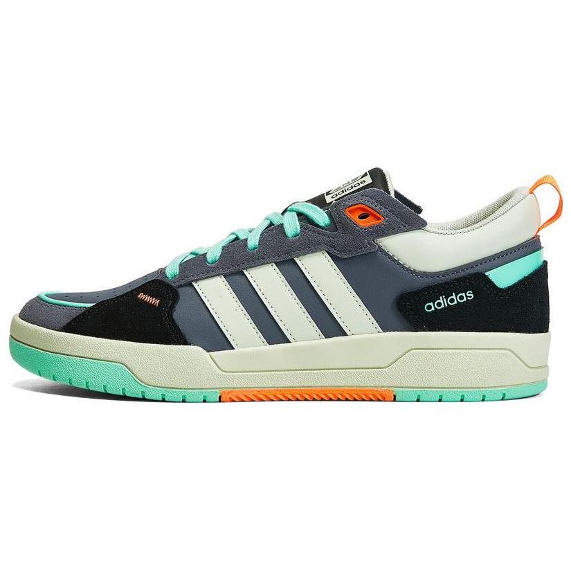 

Adidas Neo 100Db Non-Slip Wear-Resistant Lightweight Low-Top Skate Shoes Unisex Sneakers Gray Green GZ2587 41⅓
