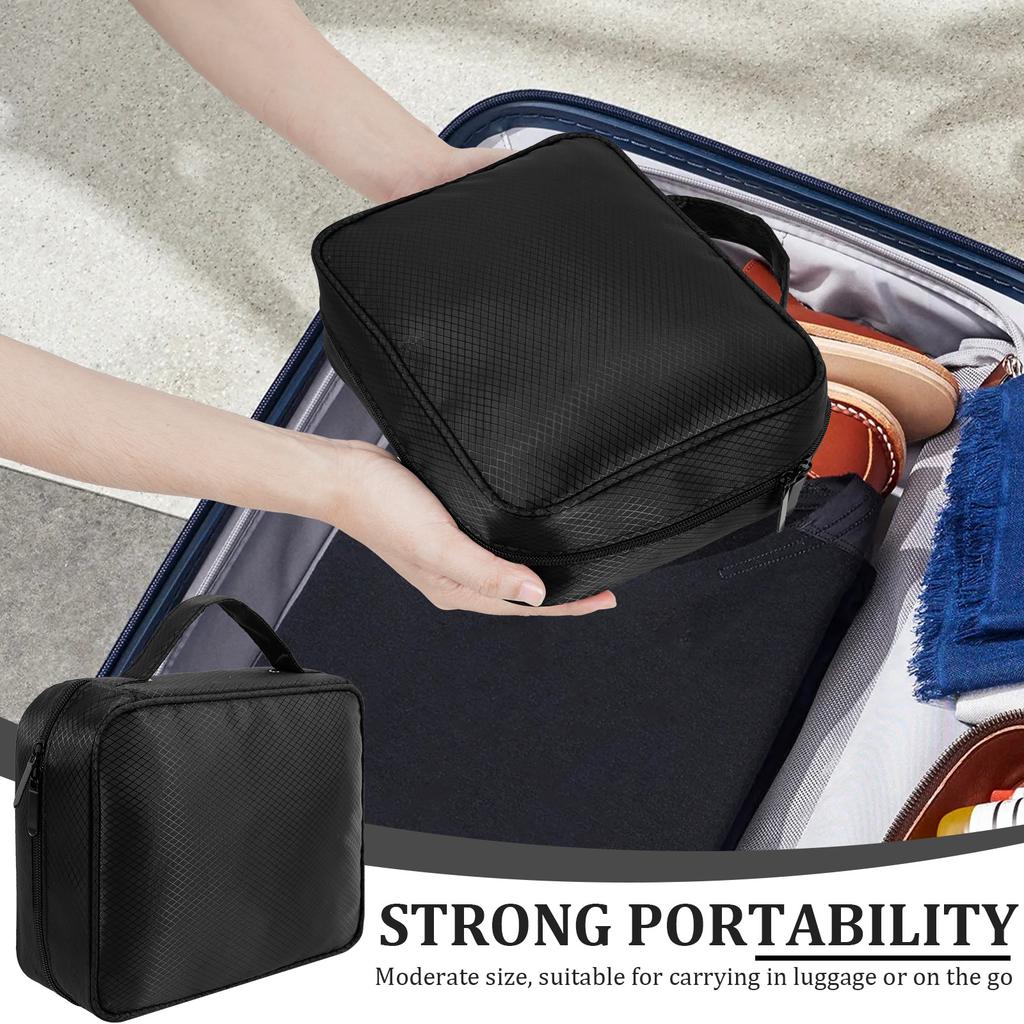Travel Jewelry Organizer Case Jewelry Bag Jewellery Storage Book Binder with Zipper Velvet Pouch for Traveling Earring