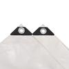 VidaXL Bâche 650 g / m² 3 x 5 m Blanc
