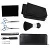 Professional Hair Cutting Thinning Scissors Salon Apron Hair Sweeping Brush Tool Set